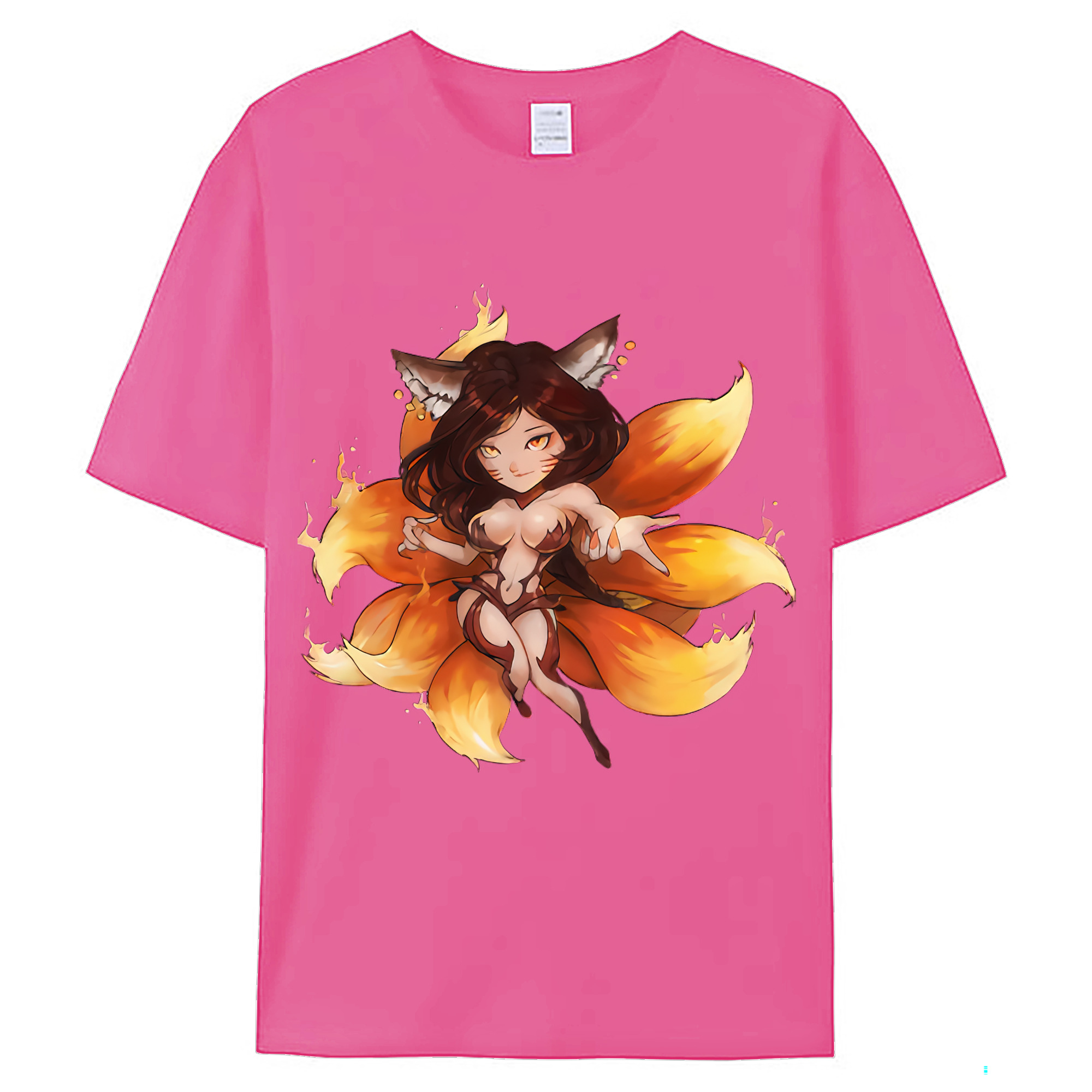 （画像用） リーグ・オブ・レジェンド League of Legends LOL レディースカジュアルプリントTシャツ（綿100％）